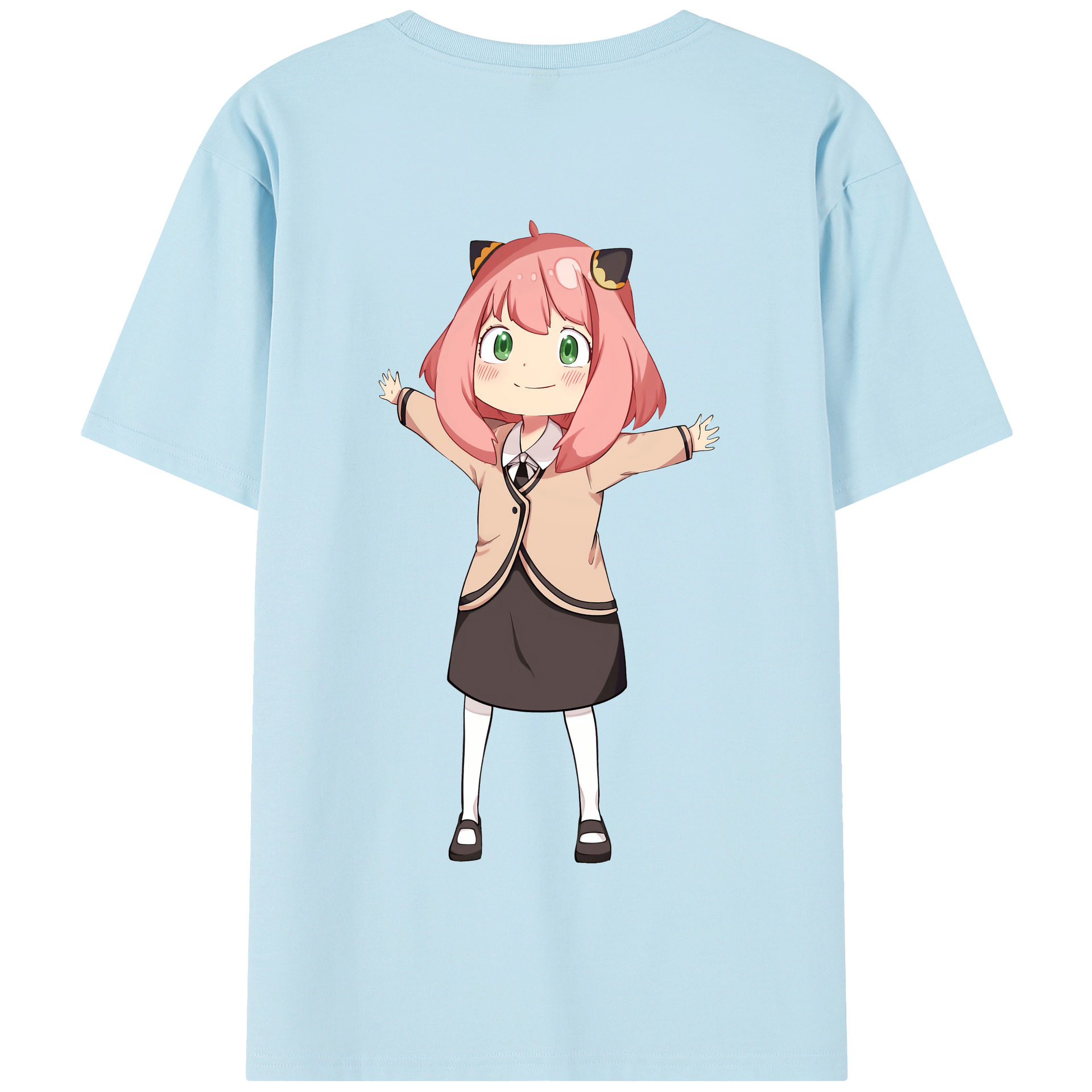 （画像用） SPY×FAMILY间谍家家酒 綿100％半袖Tシャツ（背面プリント）